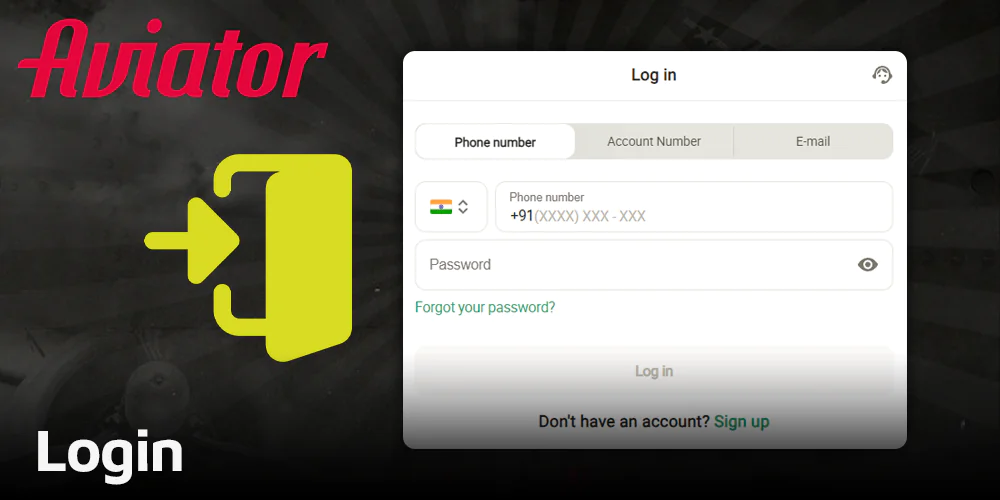 Login to Parimatch website to play Aviator