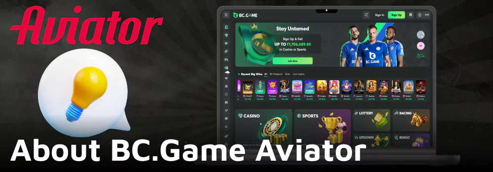 Information About BC.Game Aviator in India