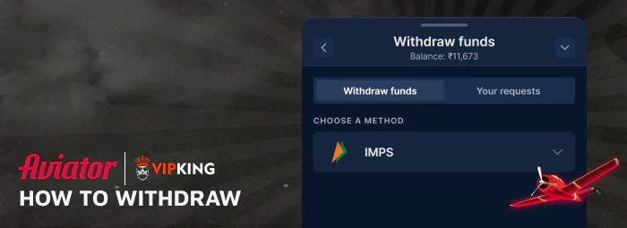 How to withdraw winnings from VipKing Aviator - Complete Instruction